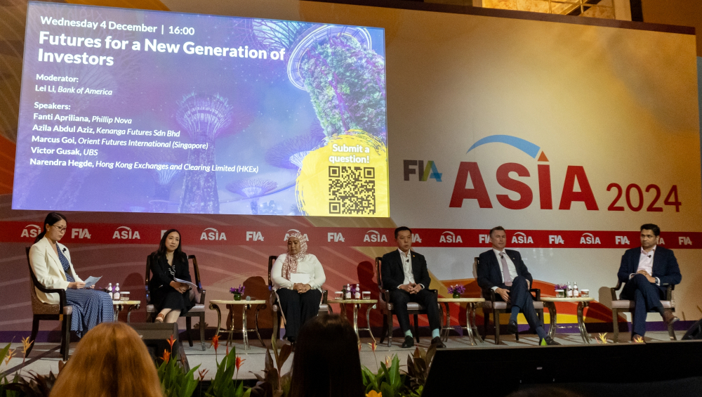 Virella Global Capital CEO speaking at a FIA Asia 2024