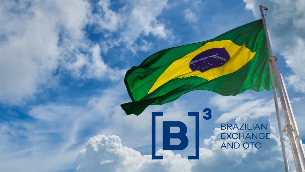 Brazilian flag representing B3 Exchange access by Virella Global Capital