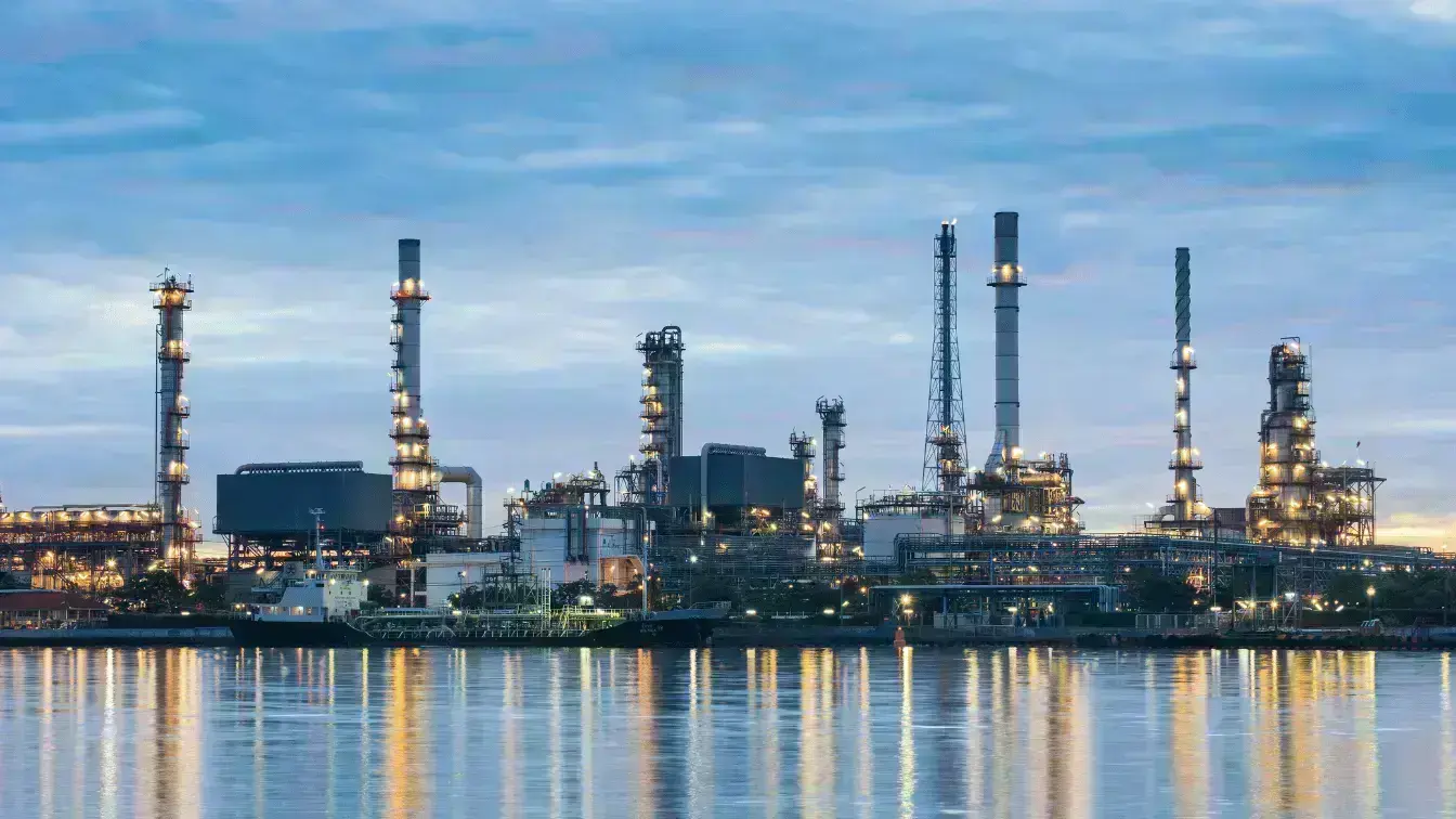 Oil and Gas Refinery plant